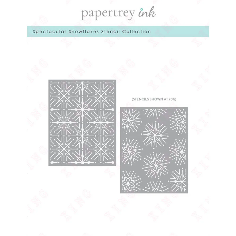 

New Diy Layering Stencils Craft Card Spectacular Snowflakes Mold Painting Scrapbook Coloring Embossing Album Decorative Template