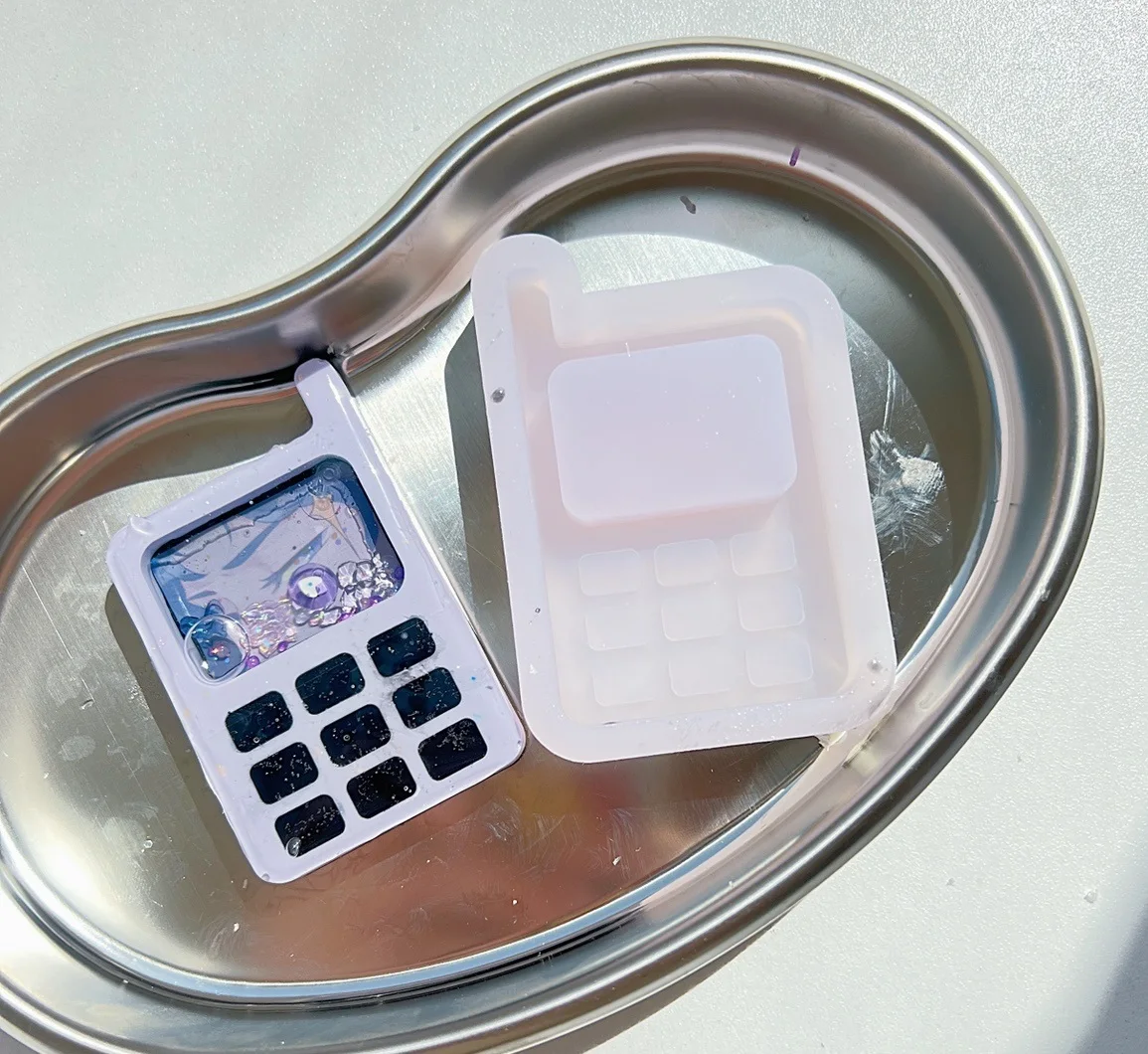 Wsy-299 телефон зыбучий песок смола шейкер форма для мобильного телефона