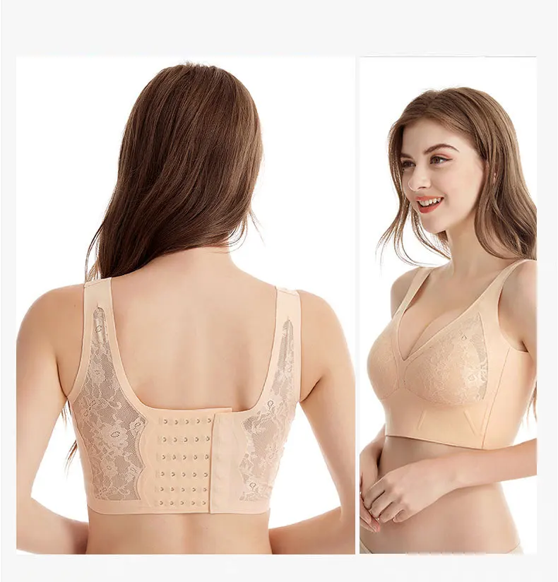 

Женский кружевной бюстгальтер с чашками пуш-ап, без косточек