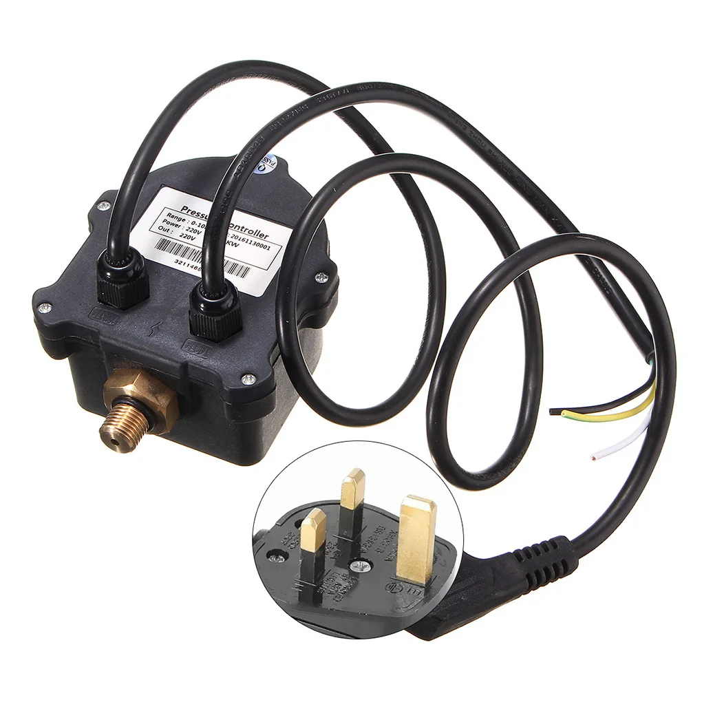 

Water Pump Pressure Controller Portable Switch UK Plug