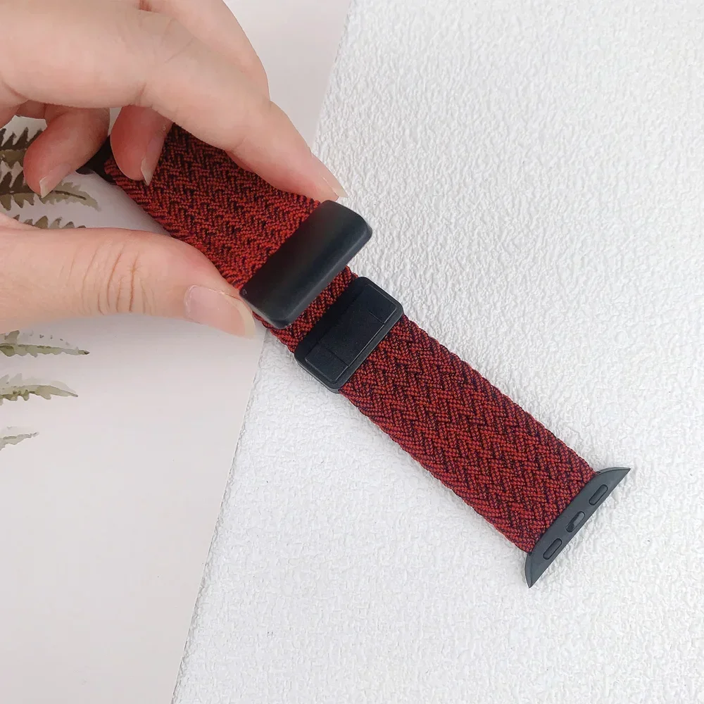 Плетеный нейлоновый ремешок для Apple Watch