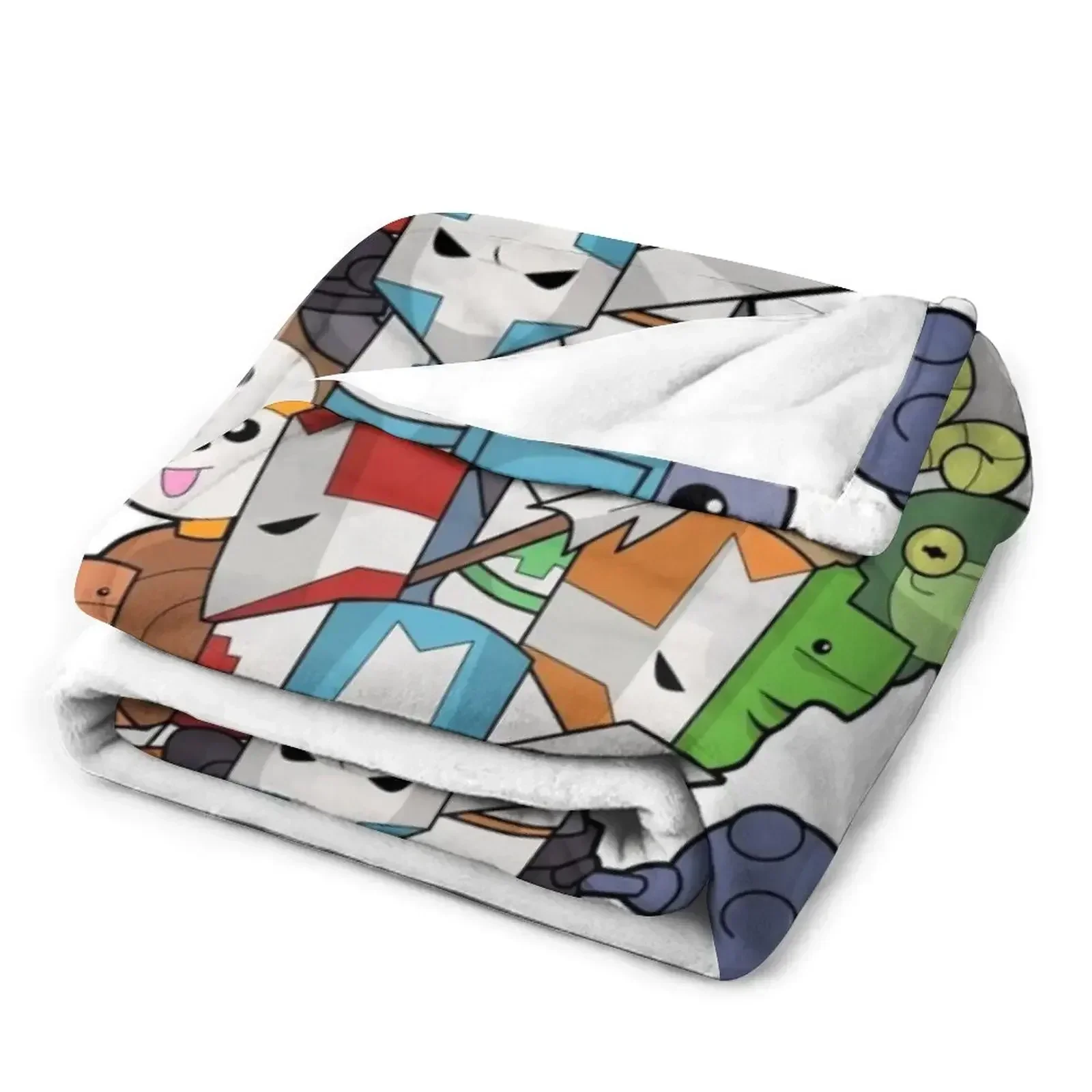 Одеяло Castle Crasher All Knight мягкий клетчатый спальный мешок клетчатые одеяла