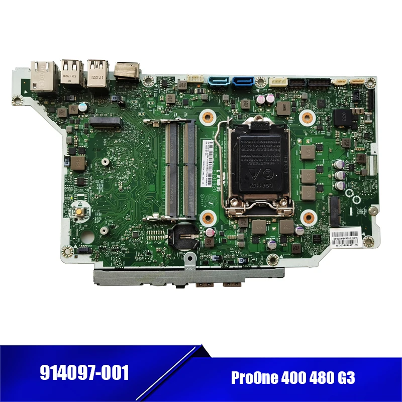 High Quality for HP 914097-001 906209-001 6050A2916101 All-in-One Mainboard ProOne 400 480 G3