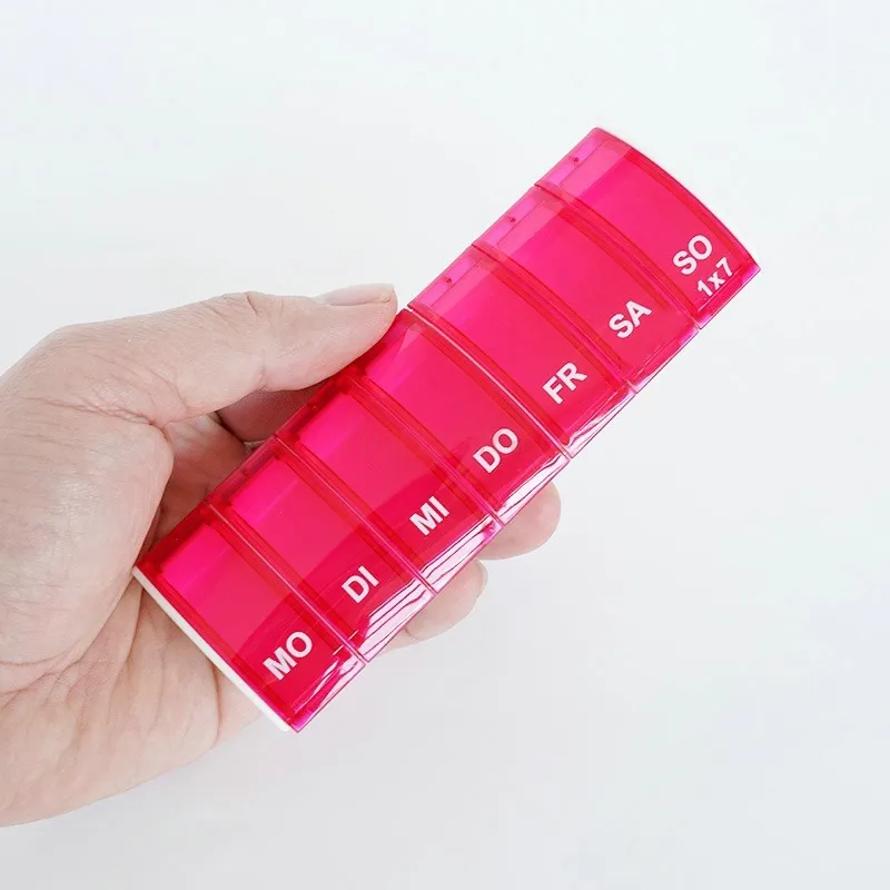 1 шт. аптечка для таблеток еженедельный держатель планшета прозрачный футляр