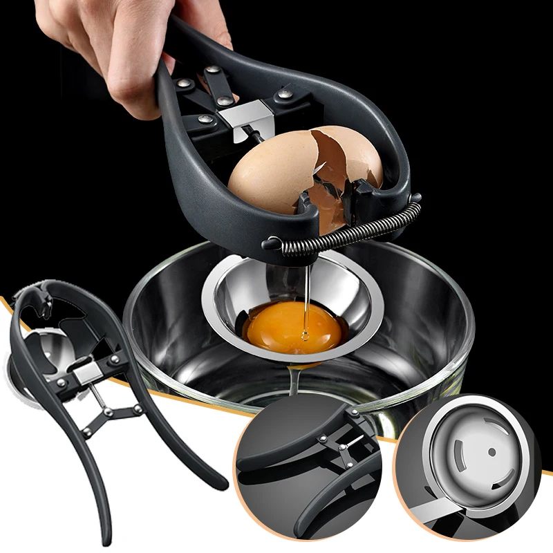 

Новый ручной инструмент для яиц, открывалка для яиц из нержавеющей стали, ножницы для яиц, Топпер, сепаратор, кухонный гаджет, посуда для кух...