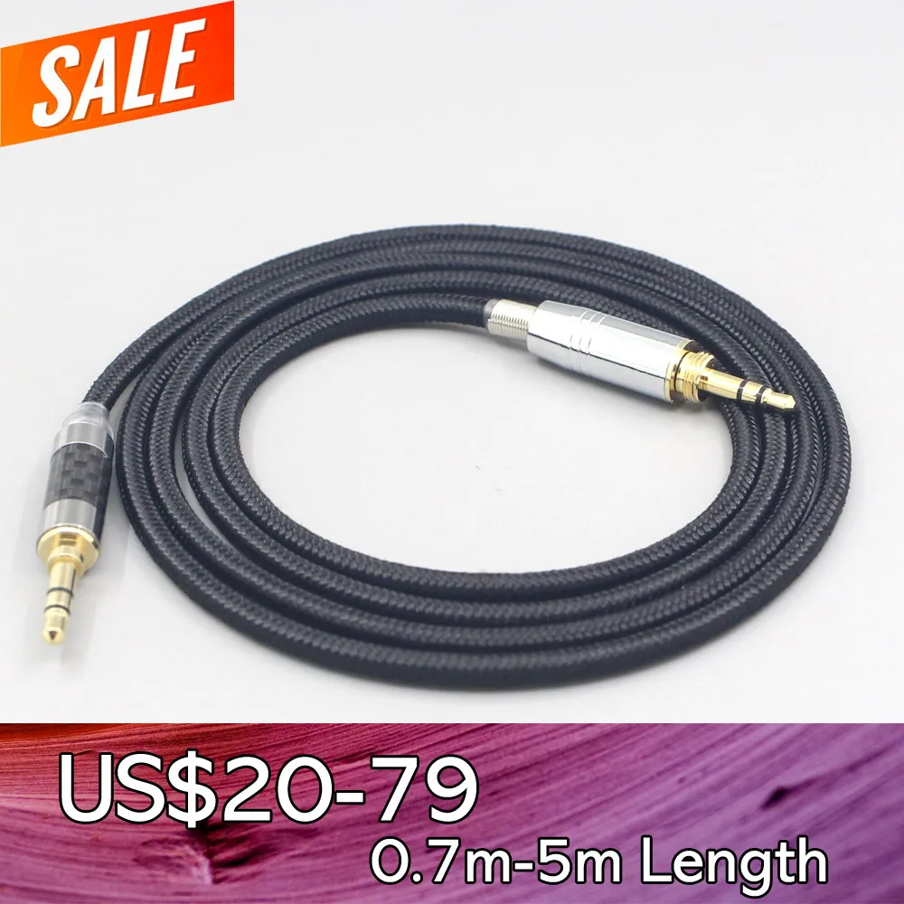

Super Soft Headphone Nylon OFC Cable For Audio-Technica ATH-pro500mk2 PRO700MK2 PRO5V M50 M50RD LN007534