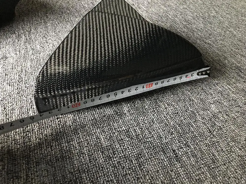 Автомобильный задний спойлер на крышу из углеродного волокна крылья для Volkswagen VW