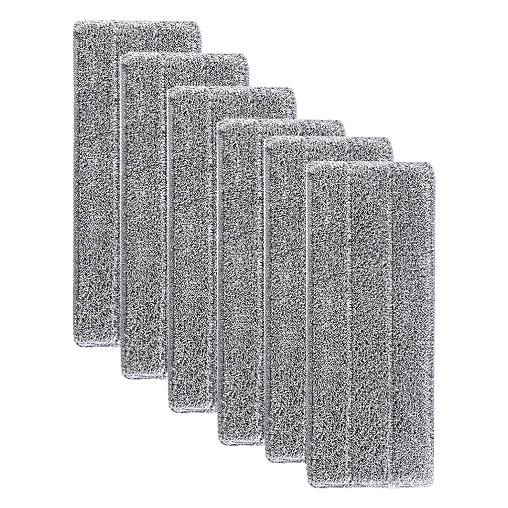 

Grey Made With Microfiber Easy To Clean Microfiber Spray Mops Pads Replacement Head Microfiber Mops