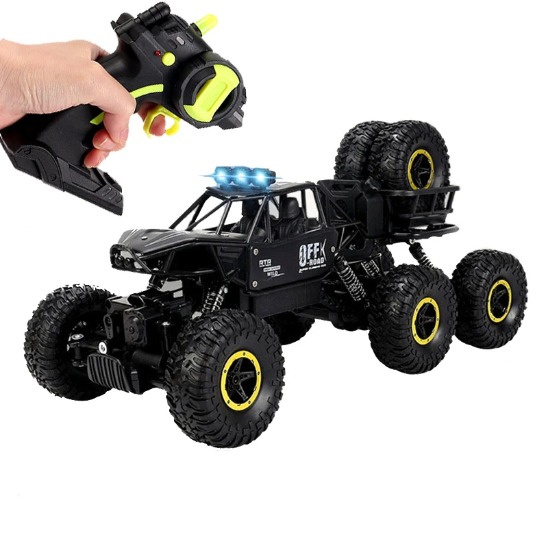 Toys For Boys 6WD 2.4Ghz Electric RC Car Rock Crawler Remote Control Car Machine On Radio Control Off Road Car Toy