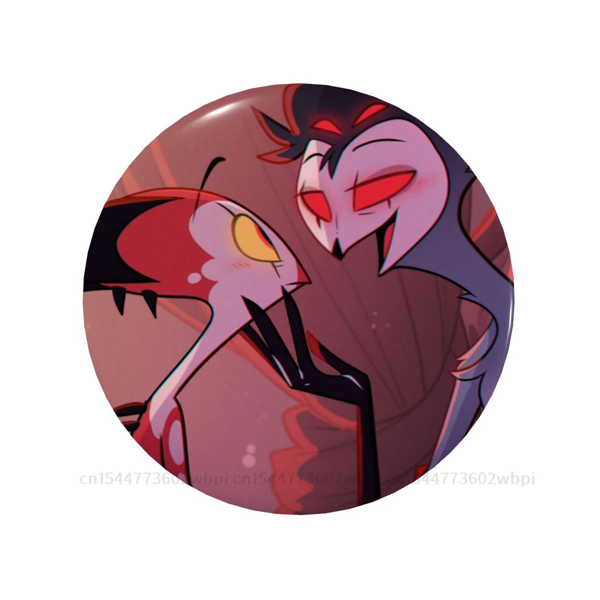 

Эротическая металлическая брошь Helluva Boss Blitzo с анимацией для взрослых, мягкая булавка для кнопки, креативный подарок для влюбленных, воротни...