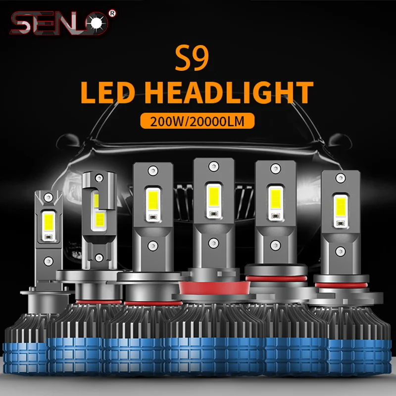 2 шт. противотуманные фары 200 лм 9005 Вт 9006 к 3000 К 6000