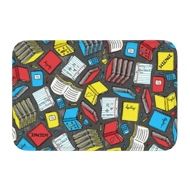 

Study Time Front Door Floor Entrance Mat Indoor Nerd School Science Teacher Bath Kitchen Doormat Bedroom Carpet Rug