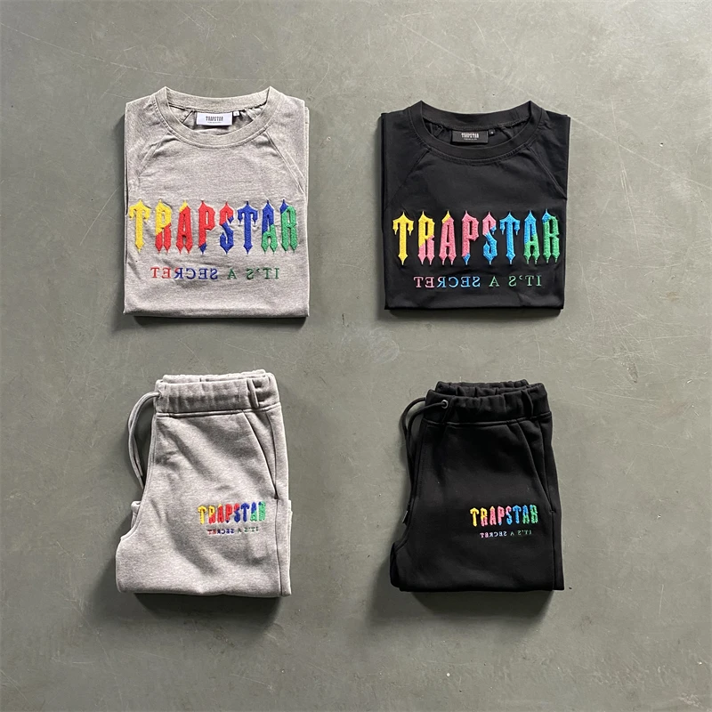 

2023ss Colored Letters Embroidered Letter T-shirt Men Women Best Quality T Shirt Top Tees