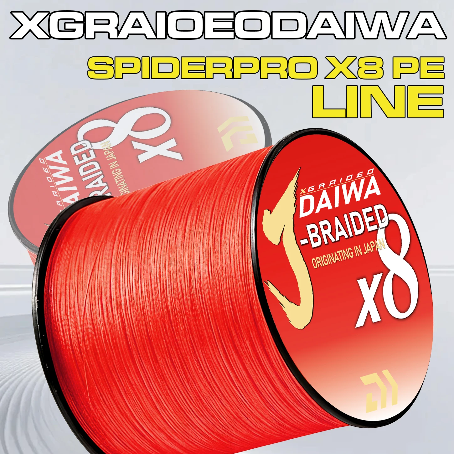 Оригинальная плетеная леска XGRAIOEODAIWA-J для экспедиционной рыбалки, 150200 м, 8 жил, PE Super Line, для морской рыбалки, три цвета, Pesca (art.: 3920daf3192d2) - 3920daf3192d2