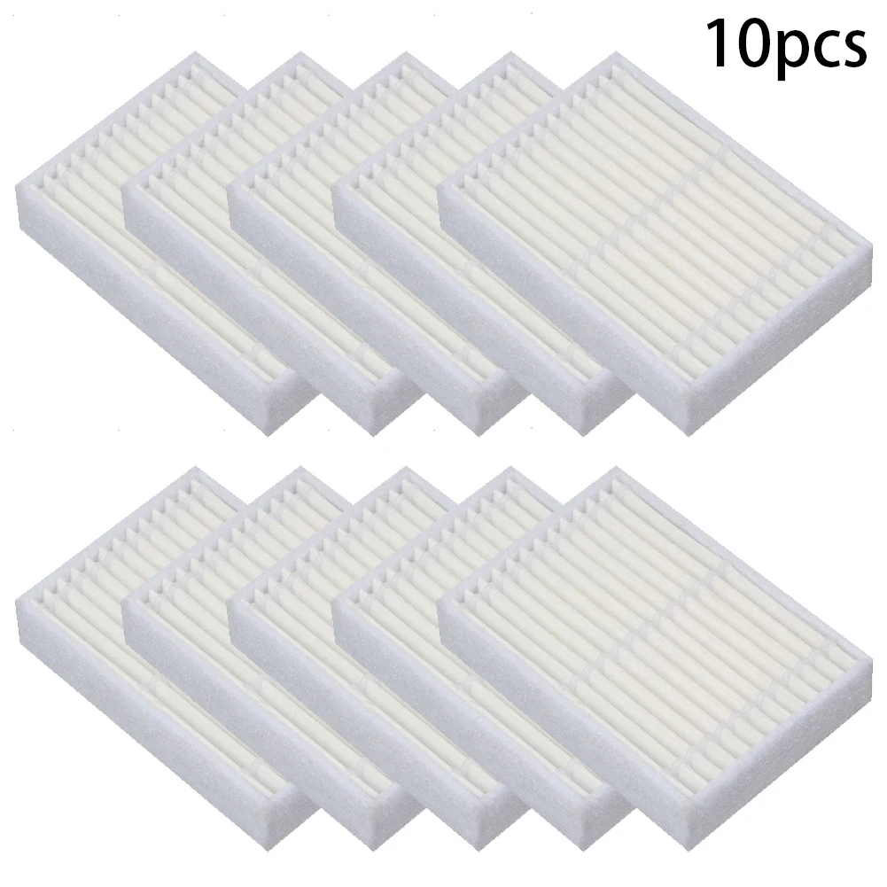 

10pcs Vacuum Cleaner Filter Replacement Hepa Filter For MOLISU V8S PRO Vacuum Cleaner White Dust Filter Spare Parts