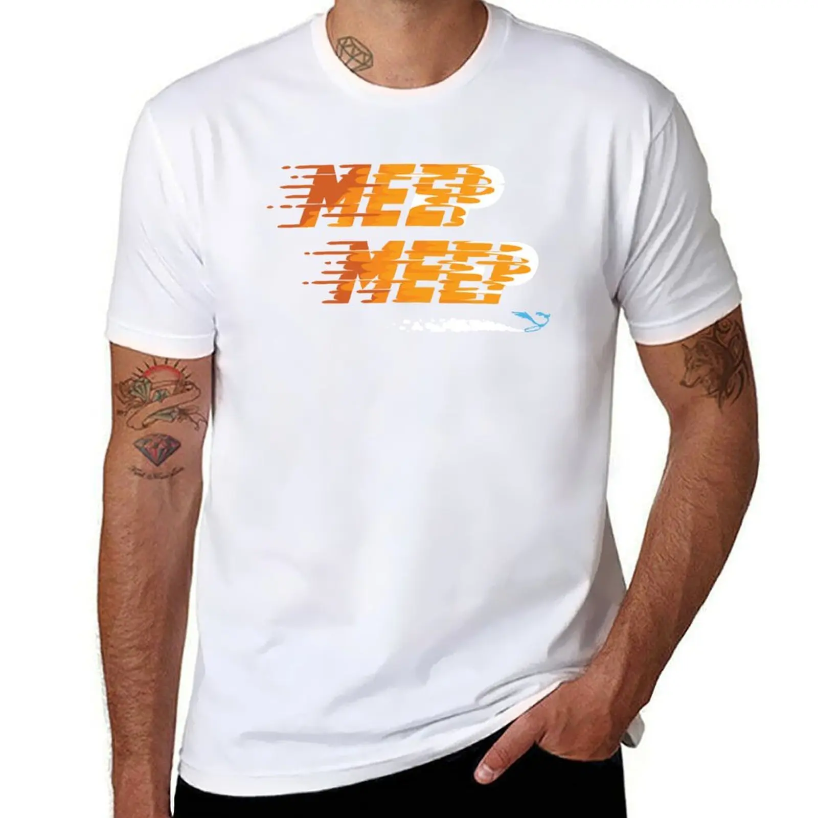 Фото Футболка Meep Meep, рабочая одежда, футболка с короткими рукавами №1