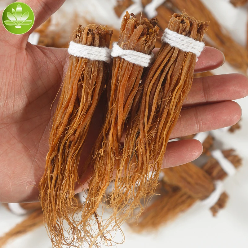 Порошок женьшеня в Корейском стиле корень красного изогнутый Хвост женьшень Panax