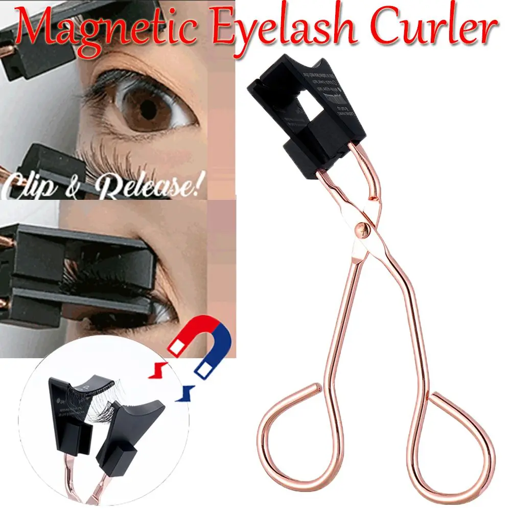

Lashes Easy to Apply Only 2 Seconds to Wear Quantum Soft Magnetic False Eyelashes Eyelash Clip Magnetic Eyelash Curler