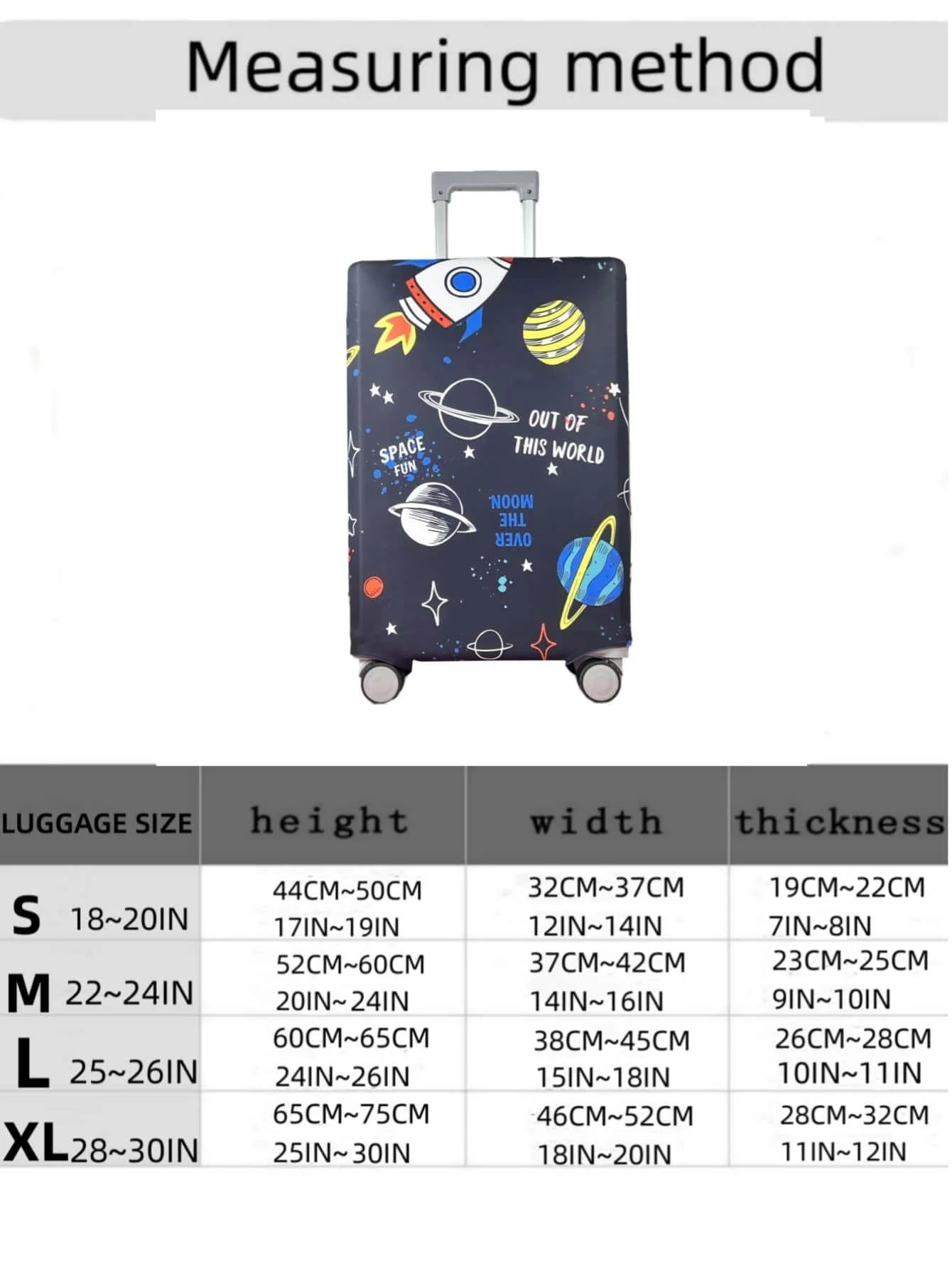 Эластичный полиэстеровый чехол для багажа защитный органайзера путешествий