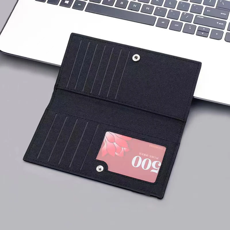 Customize Any Name Wallet Men Vintage Coin Pocket Long Slim Male Purses Money Credit Card Holders Wallets for Women Money Bag