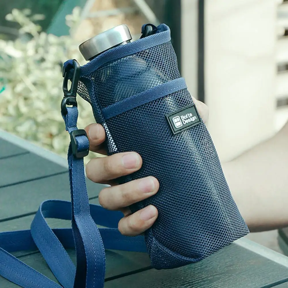 

Water Bottle Cover Useful Fine Mesh Water Bottle Cover Thick Vacuum Cup Sleeve
