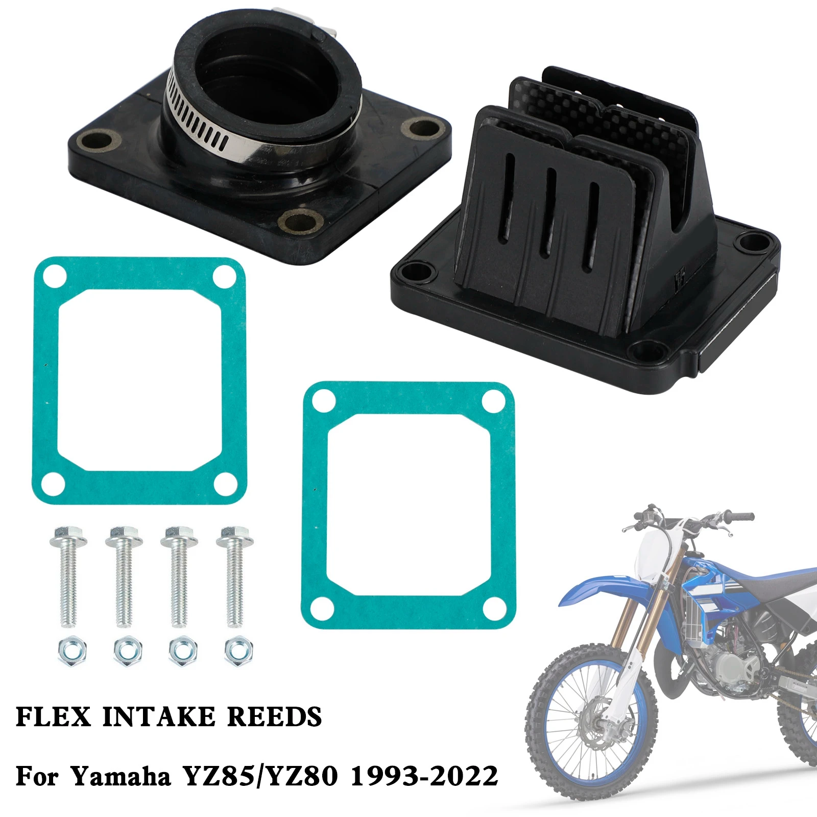 

Topteng Reed Valve System V4R82A-I For Yamaha YZ85/YZ80 1993-2022 Motorcycle Accessories