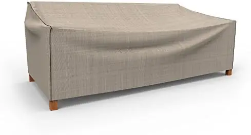 

English Garden Sofa Cover Heavy Duty and Waterproof, Extra Extra Large, Two-Tone Tan