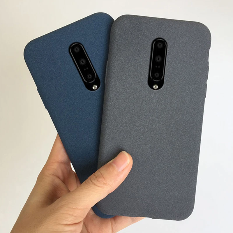 

Matte Silicon Case on For Oneplus 8t 8 Nord 7t 7 Pro 6t 6 5t 5 3t 3 Fitted Soft Tpu Sandstone Back Cover Anti Fingerprint Case