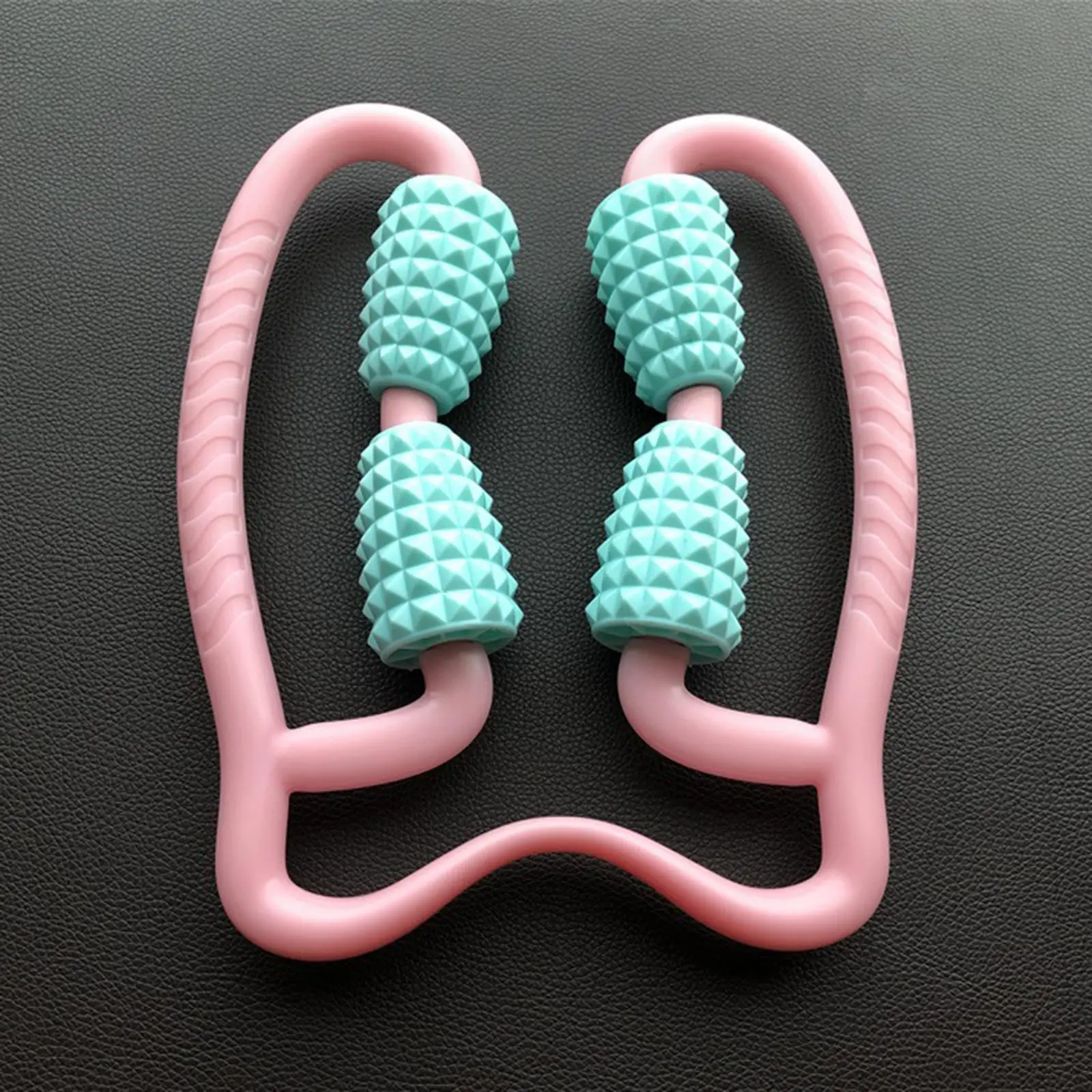 

Dual Angle Cellulite Roller Ring Clip Roller Multifunctional Practical Sport Supply Muscle Relaxation Roller for Neck Waist Leg