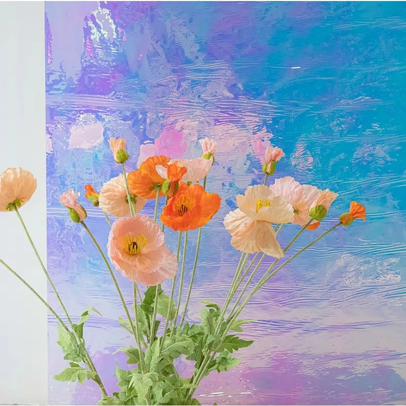 Прозрачный голубой бумажный фон для фото