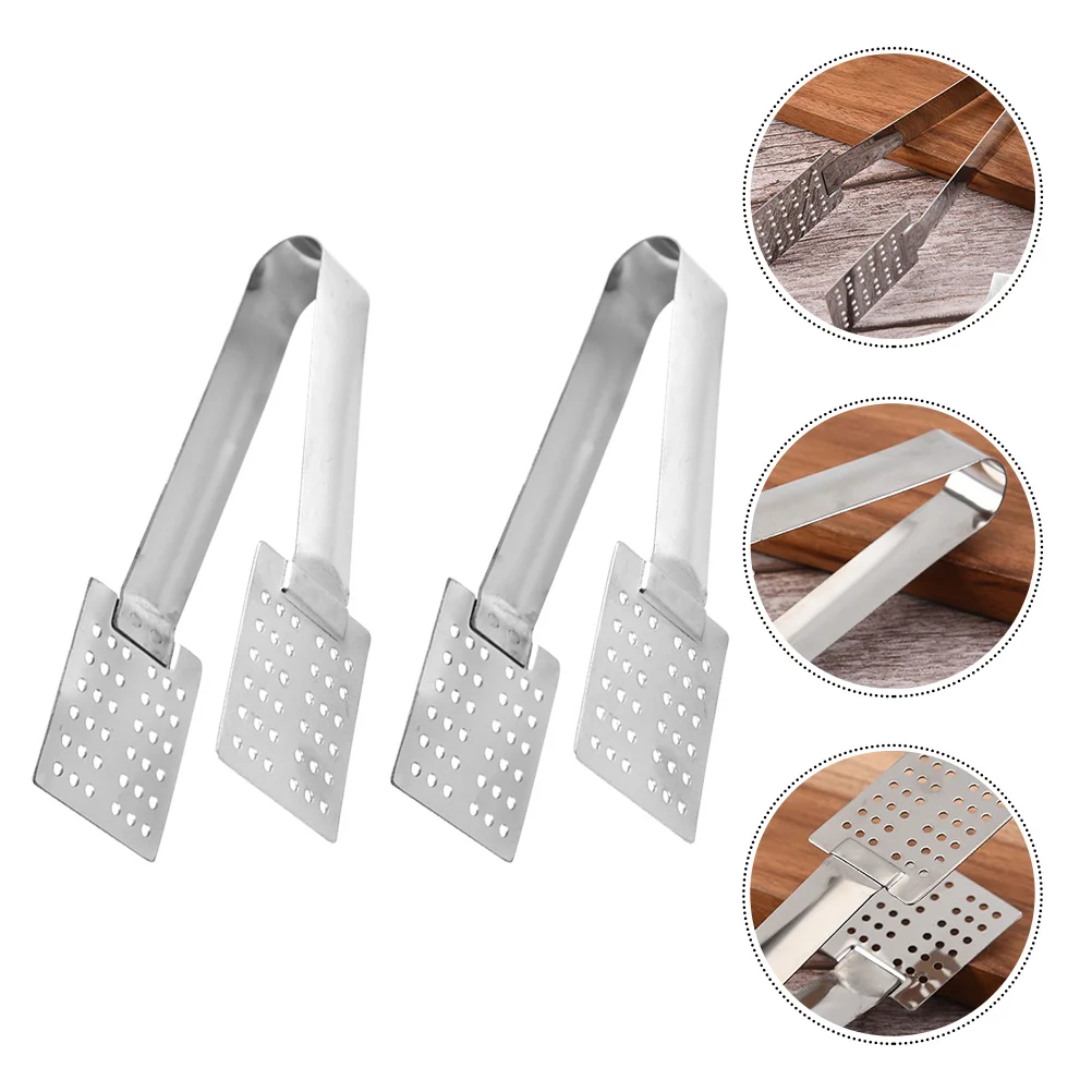 

Tongs Tea Tongfood Squeezer Cooking Strainer Bread Kitchen Holder Buffet Barbecue Steak Spatula Stainless Metal Clip Spoon Bbq