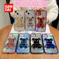 bandai luxury phone case for iphone 13 13pro 12 12pro 11 pro x xs max xr 7 8 plus electroplate cover cartoon trend soft fundas