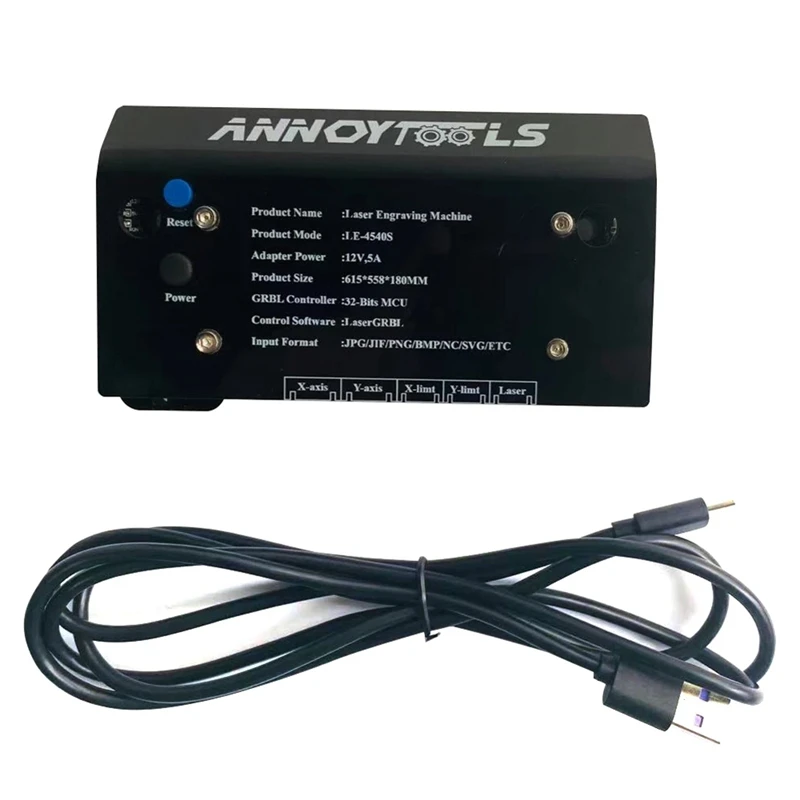 

Материнская плата GRBL1.1 с USB-портом, 32 бита, плата управления для гравировального станка с ЧПУ, 2-осевой интегрированный драйвер для гравирова...