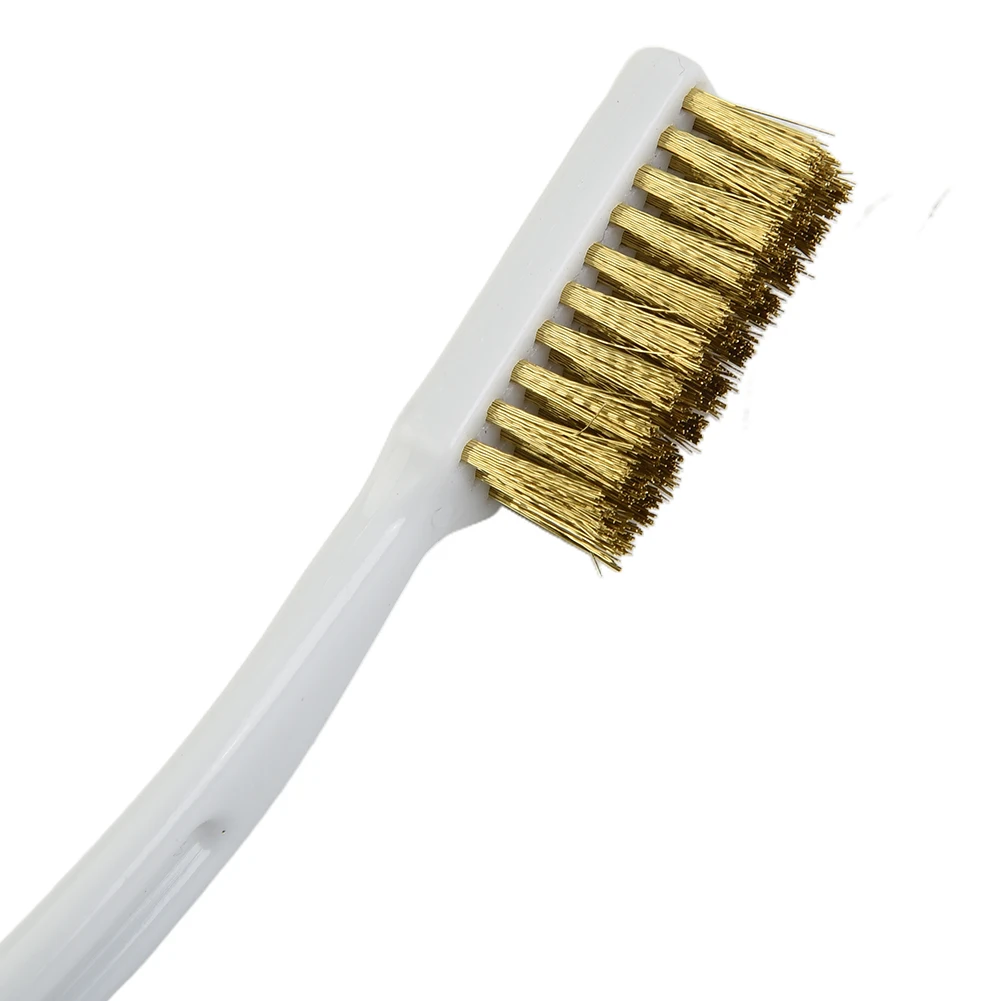 

170-180mm Wire Brush Mini Paint Rust Remover Industrial Metal Polishing Burring Cleaning Brushes Home Cleaning Hand Tools
