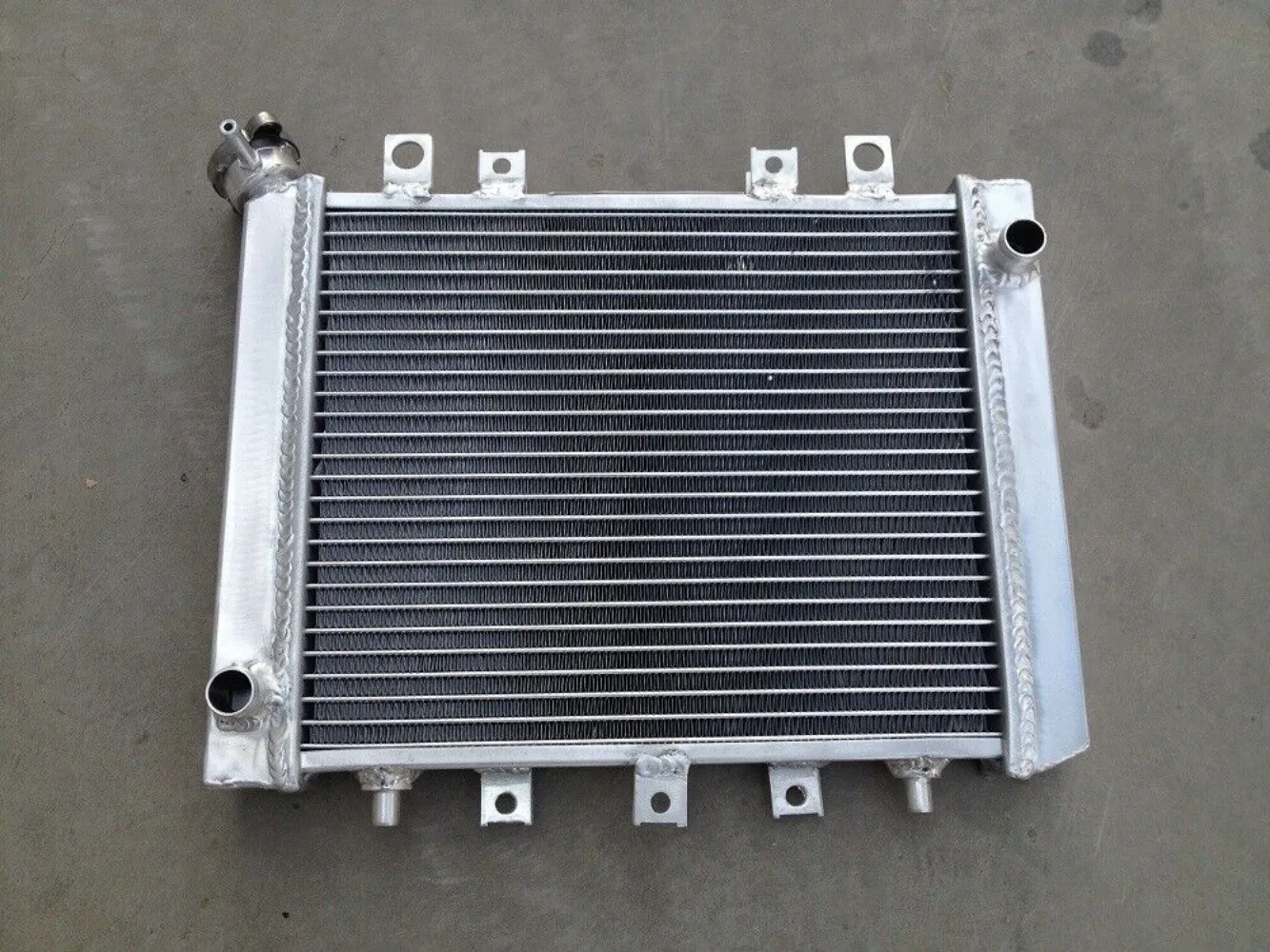 

For 2008-2011 Kawasaki Brute Force 750 KVF750 4X4i Aluminum Radiator Cooler Cooling Coolant 2008 2009 2010 2011