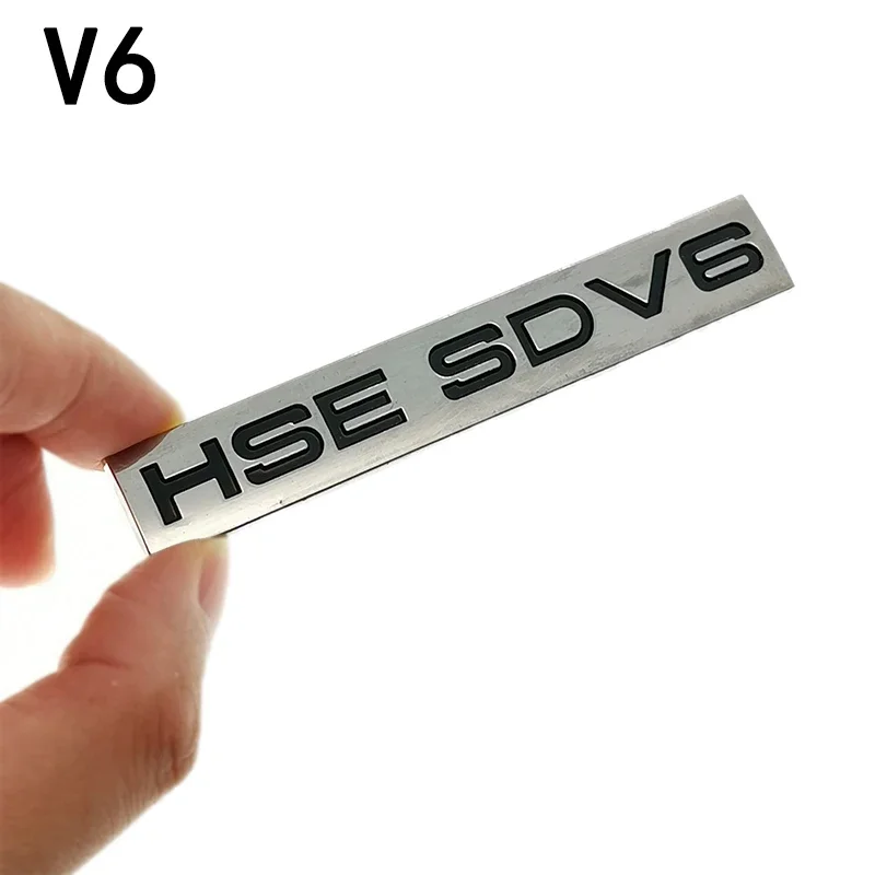 

1 шт. 3D металлические HSE боковое крыло автомобиля задний багажник эмблема значок наклейка наклейки для Land Rover Range Rover автомобильные наклейки забавные