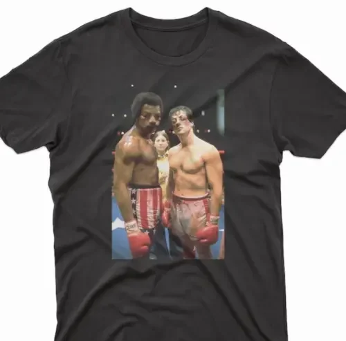 Лучшая цена Ретро футболка Rip Apollo Creed с длинным или коротким рукавом