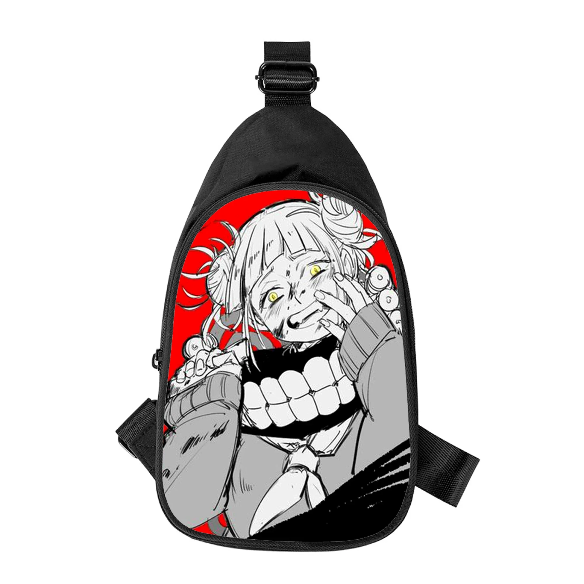 Аниме My Hero Academia HIMIKO Toga Мужская сумка через плечо Диагональная женская на школьная