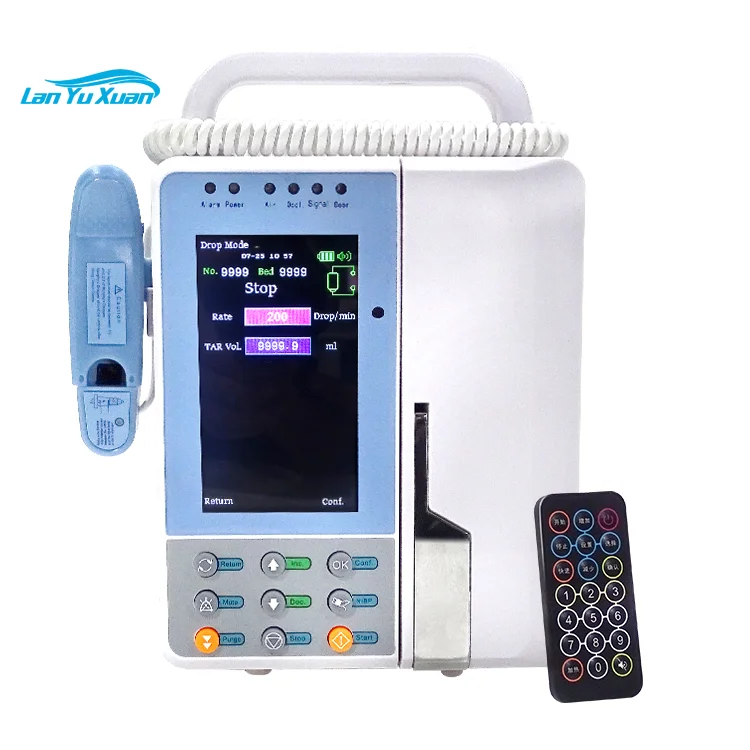 

medical portable pca iv Veterinary vet syringe blood pet infusion pump price