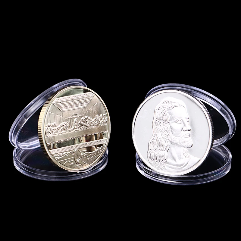 

Jesus Relief Commemorative Coin Collection Arts Gifts Alloy Souvenir Imitation