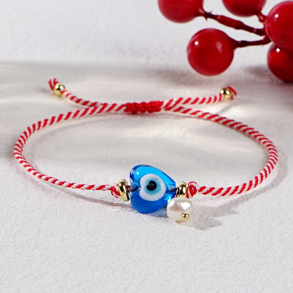 Go2Boho 2024 браслет серии Martis со стеклянной Prespice и греческими мотивам классический