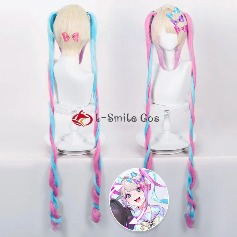 Парик для косплея из аниме овердоз термостойкий вечевечерние ролевых игр с