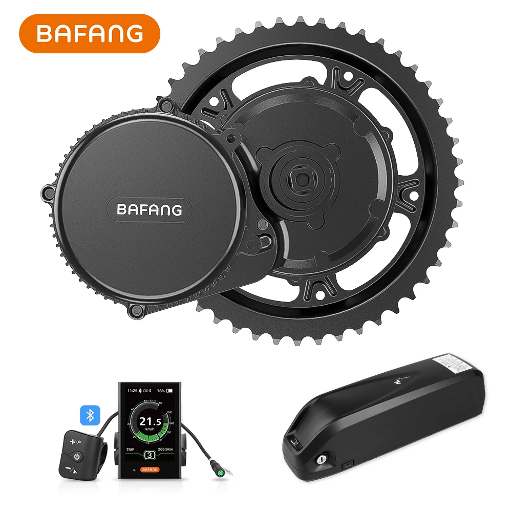 Мотор Bafang BBS02B BBS02 48 В 500 Вт средний приводной двигатель веселая работа с мощной