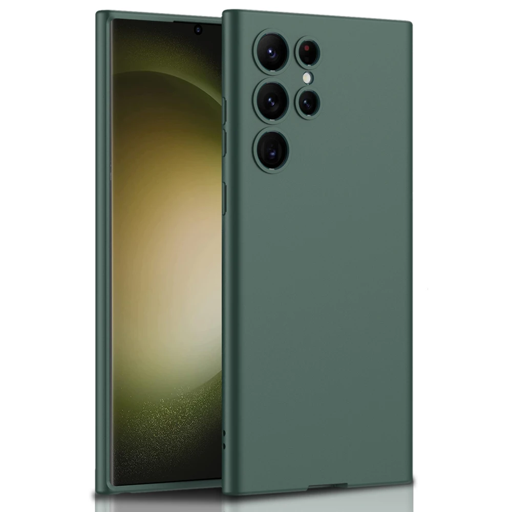 

Для Samsung Galaxy S23 Ultra S23 + чехол, ультратонкий минималистичный тонкий защитный чехол для телефона, задняя крышка для Galaxy S23 + 2023