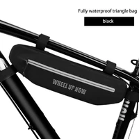 wheel up bicycle bags cycling waterproof mtb pouch road triangle pannier top tube front frame nylon saddle bag bike accessories