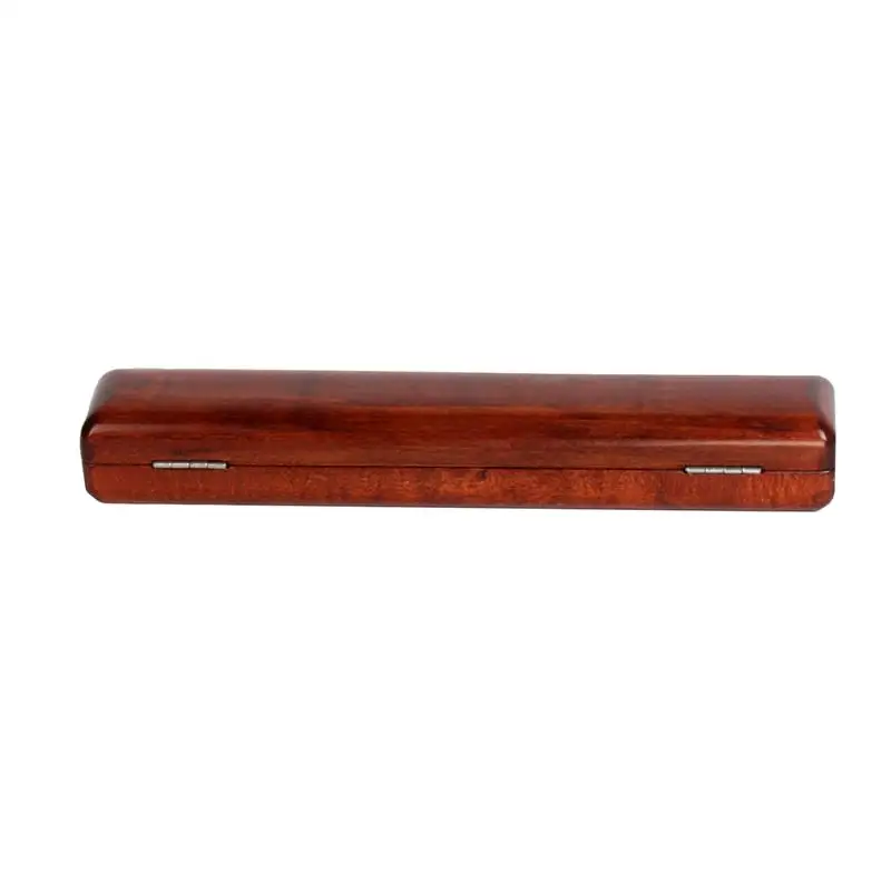 

16 Hole Flute Box Antique Classic Acer Nigrum Michx Maple Flute Case Bag Instrument Gift Box for Flute Lover