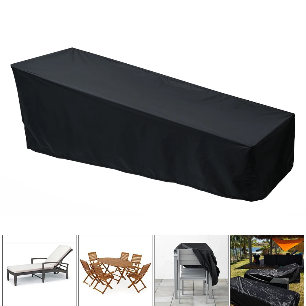 Водонепроницаемый Уличный Садовый Шезлонг Защитный Чехол Для Мебели Стула Патио