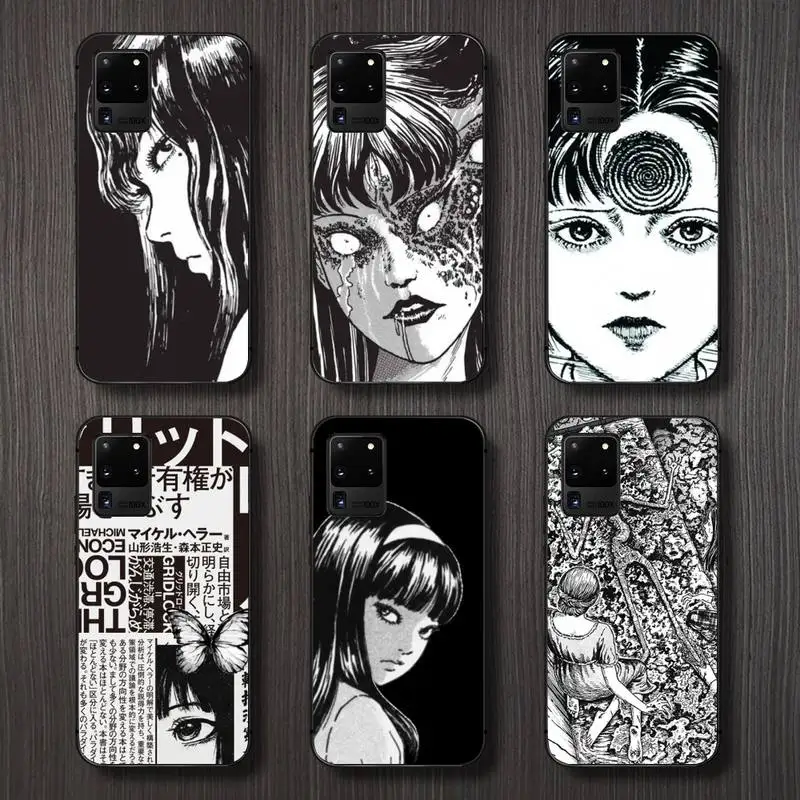 

junji ito anime horror manga Phone Case For Samsung galaxy A S note 23 53 22 20 52 21 13 51 71 32 12 10 fe ultra plus