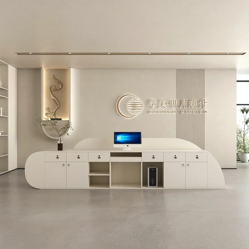 Стойка ресепшн для ресторана стойка хранения в салоне красоты современный