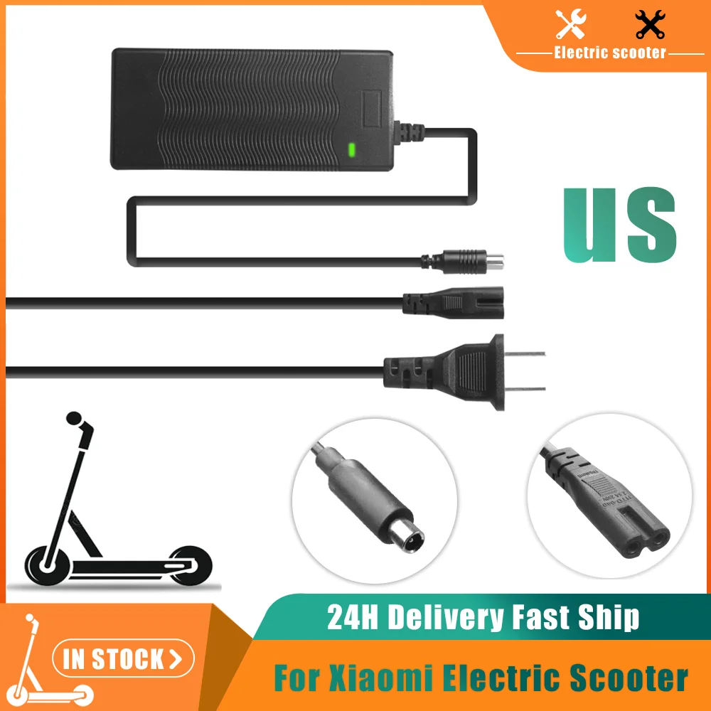 42V 2A Universal Power New Battery Charger For Xiaomi M365/1s/Pro Eletric Skateboard Hoverboard Balance Wheel Charger Accessory